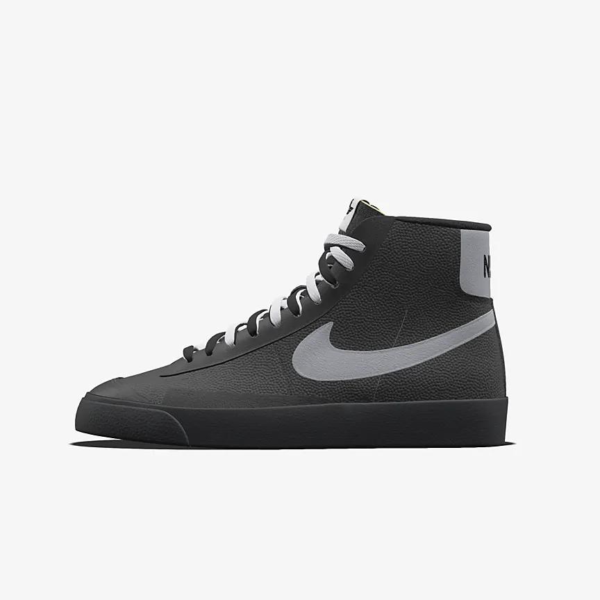 Giày Nike Blazer Mid '77 Unlocked By You Nam Đen